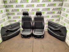 BMW E84 X1 LCI Full Leather Interior / Seats Heated black/welt grey-red