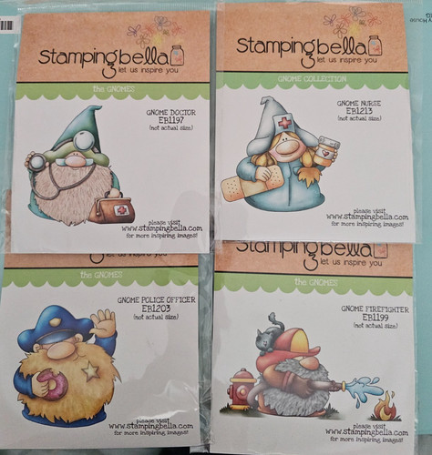 Stamping bella gnome doctor - bella,