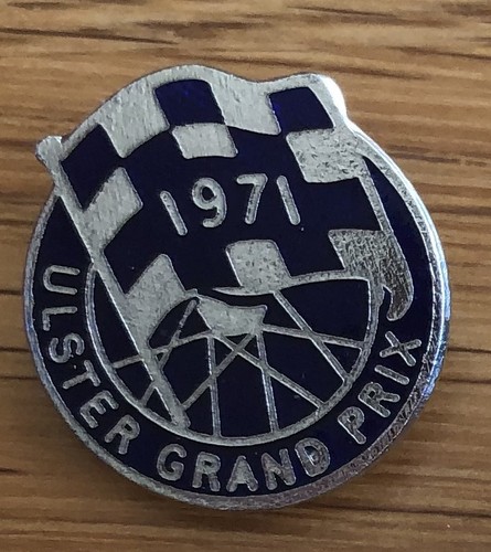 Ulster grand prix - 1971, badge