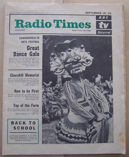 Radio times 1965 dance - radio, gala/dr