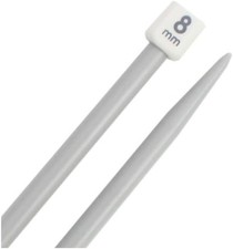 2 X 8mm Straight Plastic