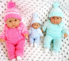 Dolls Knitting Pattern