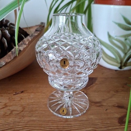 Tyrone crystal candle holder - crystal,