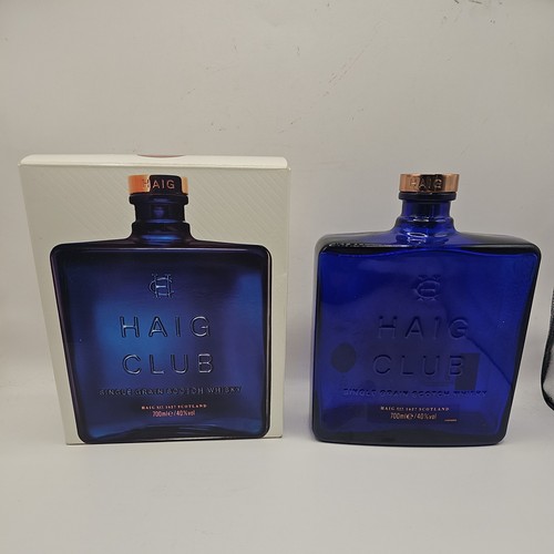 Haig empty whisky bottles - empty,