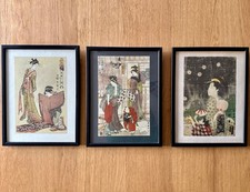 Three Japanese Ukiyo-e