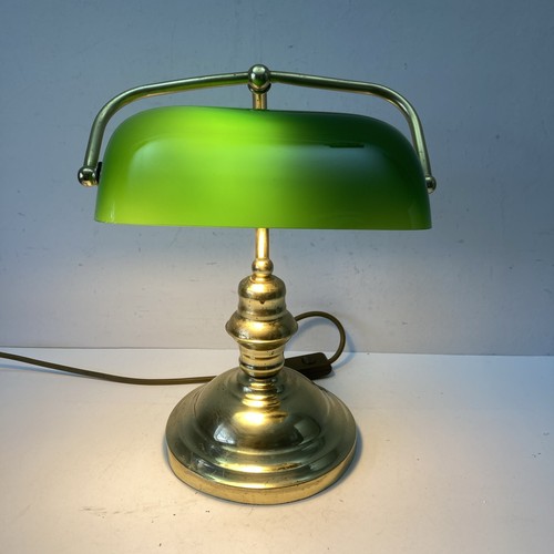 Vintage brass and - brass, green