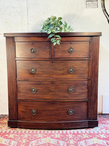 Victorian mahogany bowfront - victorian,
