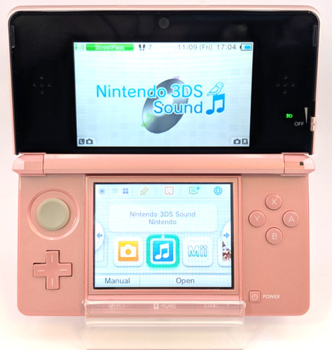 Nintendo 3ds pink - pink, handheld