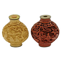 Pair Of 2 Antique Chinese