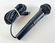 Nintendo Wii U WUP-021 Microphone Black USB Wired Handheld Ergonomic Plug-&-Play