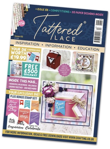 Tattered lace magazine issue - lace,