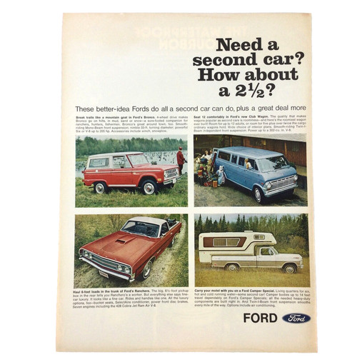 1969 ford vtg - ford, print