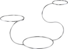 QUALITY HAND MADE SWAN SHAPED 3 TIER WEDDING CAKE STAND HIGH QUALITY 