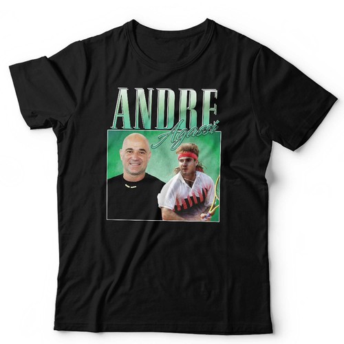 Andre agassi shirt - agassi, t