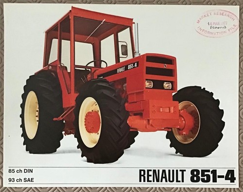 Renault 851 tractor sales - renault, 851.4