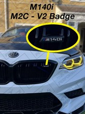 BMW MKY Performance V2 M140i M2 Bumper Front Grill Badge F20 F21 1 Series Emblem