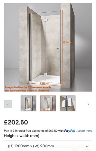Pivot bifold shower - pivot/bifold, enclosure
