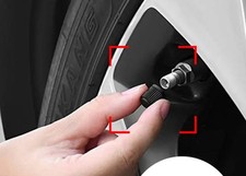 4 x Fits AUDI TT A1 A3 Tyre Valve Caps Dust Valve Tire Caps Stems Covers