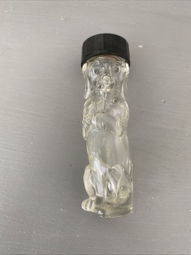 Vintage glass perfume - vintage,