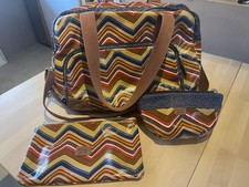 Fossil Oilcloth Keyper Weekend