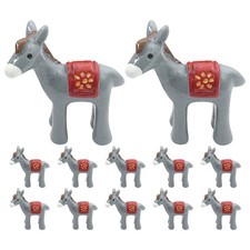  12 Pcs Donkey Ornament