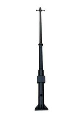 Decorative Victorian Cast Iron Reclaimed Garden Lamp Post - Antique Lighting