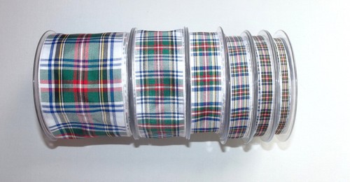 Tartan ribbon berisfords - tartan,