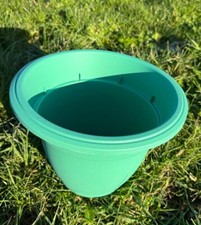 Bright Round Plant Pots Garden