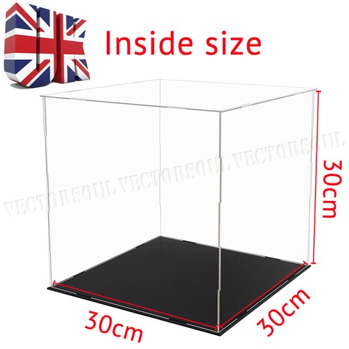 Acrylic clear cube perspex - clear,