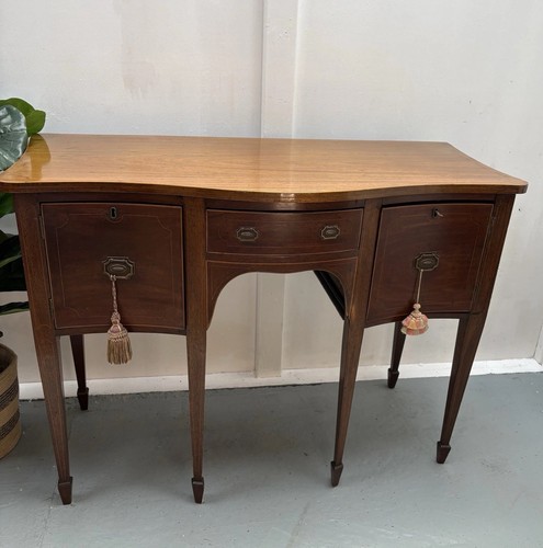 Georgian mahogany serpentine - georgian,