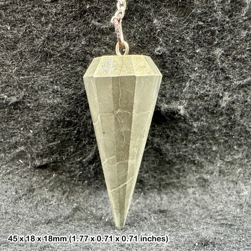 Pyrite pendulum genuine - pyrite,