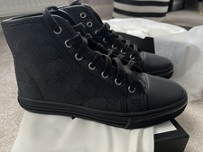 Black Gucci High Top Shoes