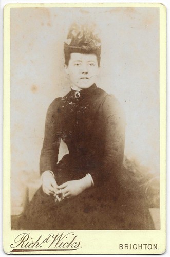 Cabinet card photo east - photo,