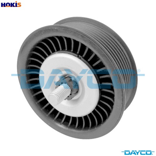 Deflectionguide pulley vribbed - deflectionguide,