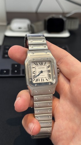 Cartier santos 2823 steel - santos, xl