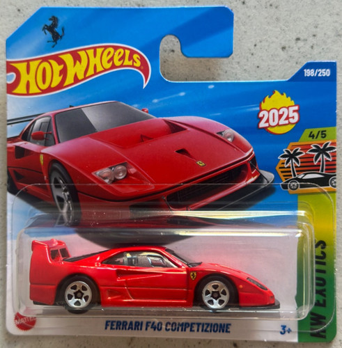 Hot wheels ferrari f40 - wheels,