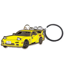 Mazda RX7 Turbo Metal Keyring JDM Car Key Ring