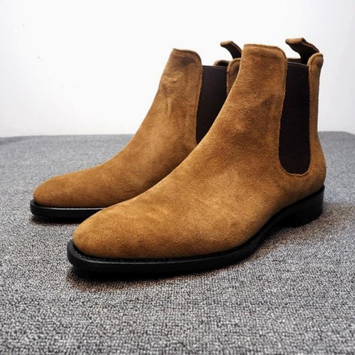 Suede beatle boots men - suede,