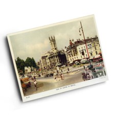 A6 PRINT - Vintage Bristol - View of Centre of Bristol (ac)