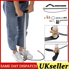 3 Stage 0-6000PSI Air Gun Rifle Filling Stirrup Pump Hand Pump Pressure Gauge