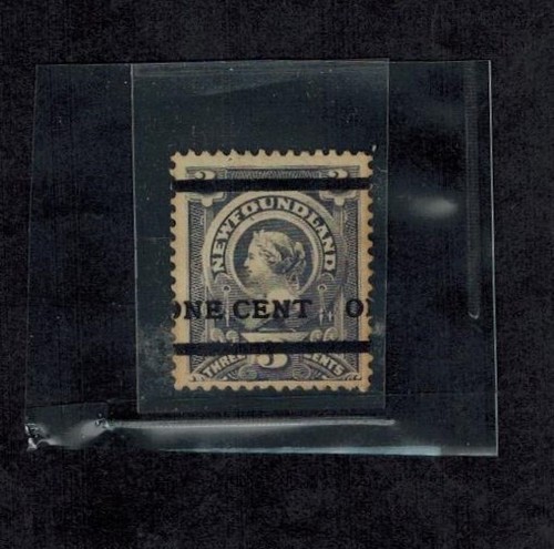 Newfoundland 1897 one - sg, "one