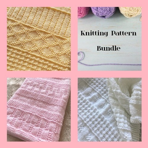 Knitting pattern bundle baby - pattern, bundle~3
