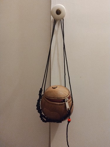 Small natural coconut shell - small,