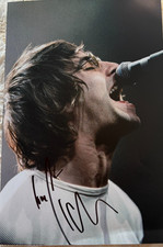 Liam Gallagher Hand Signed