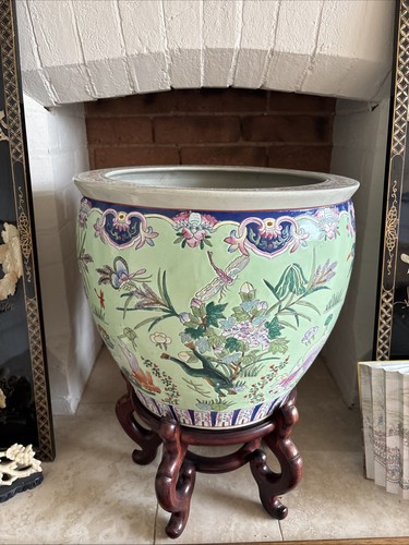 Huge fishbowl planter - fishbowl,