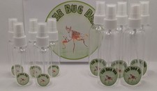 Spray bottles. Jumping spider