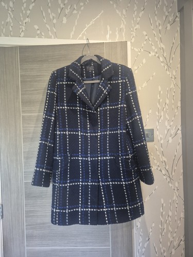 Navy textured boucle - textured,