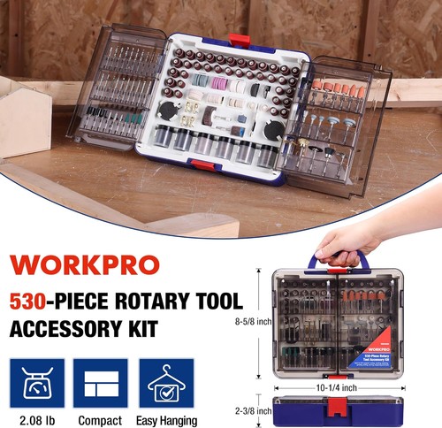 Workpro 530pcs dremel - dremel, rotary