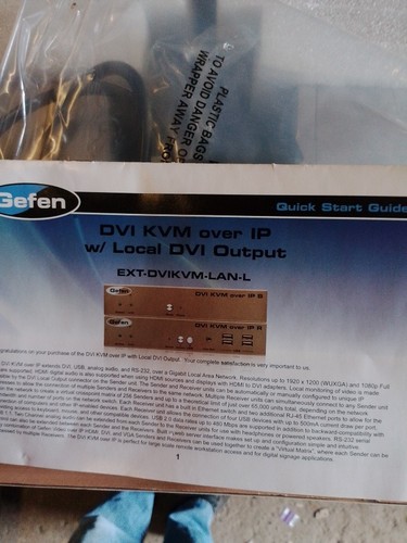 Gefen dvi kvm over - gefen,