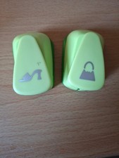2 X Woodware Craft Punches - Handbag & Shoe